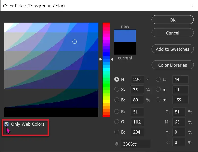 foreground and background colors tutorial