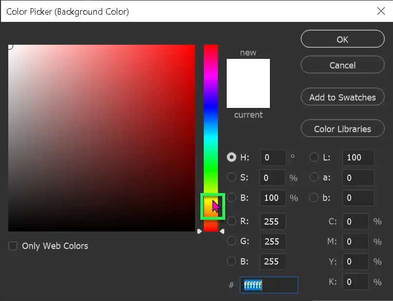 foreground and background colors tutorial