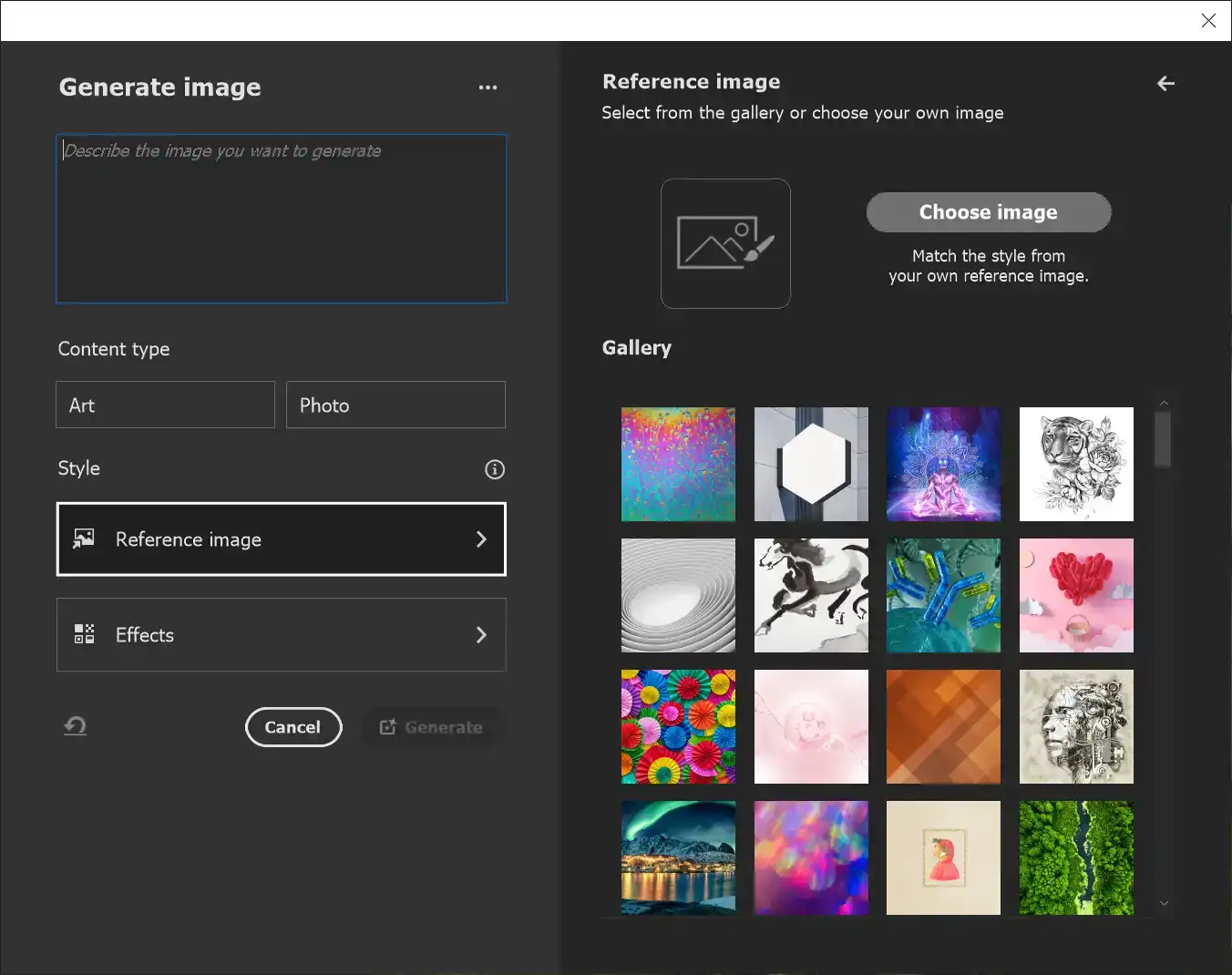 generate ai image tool tutorial