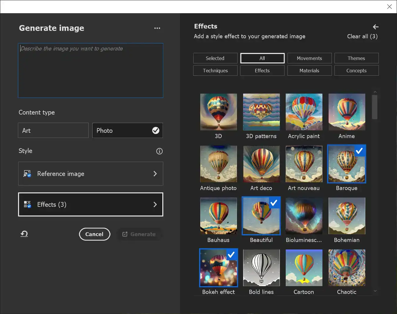 generate ai image tool tutorial