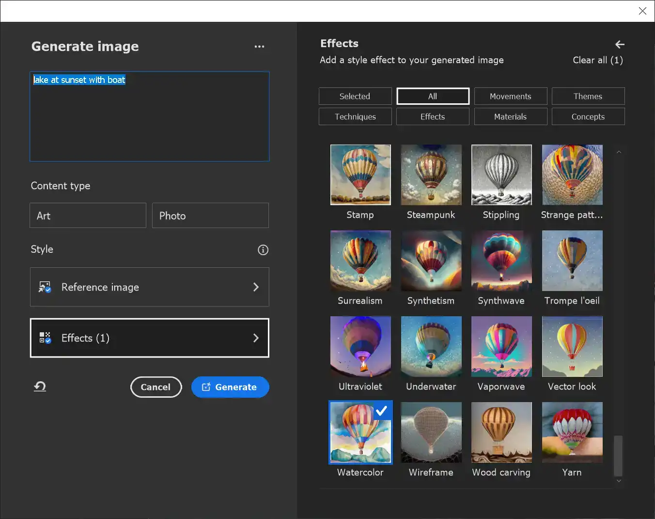 generate ai image tool tutorial
