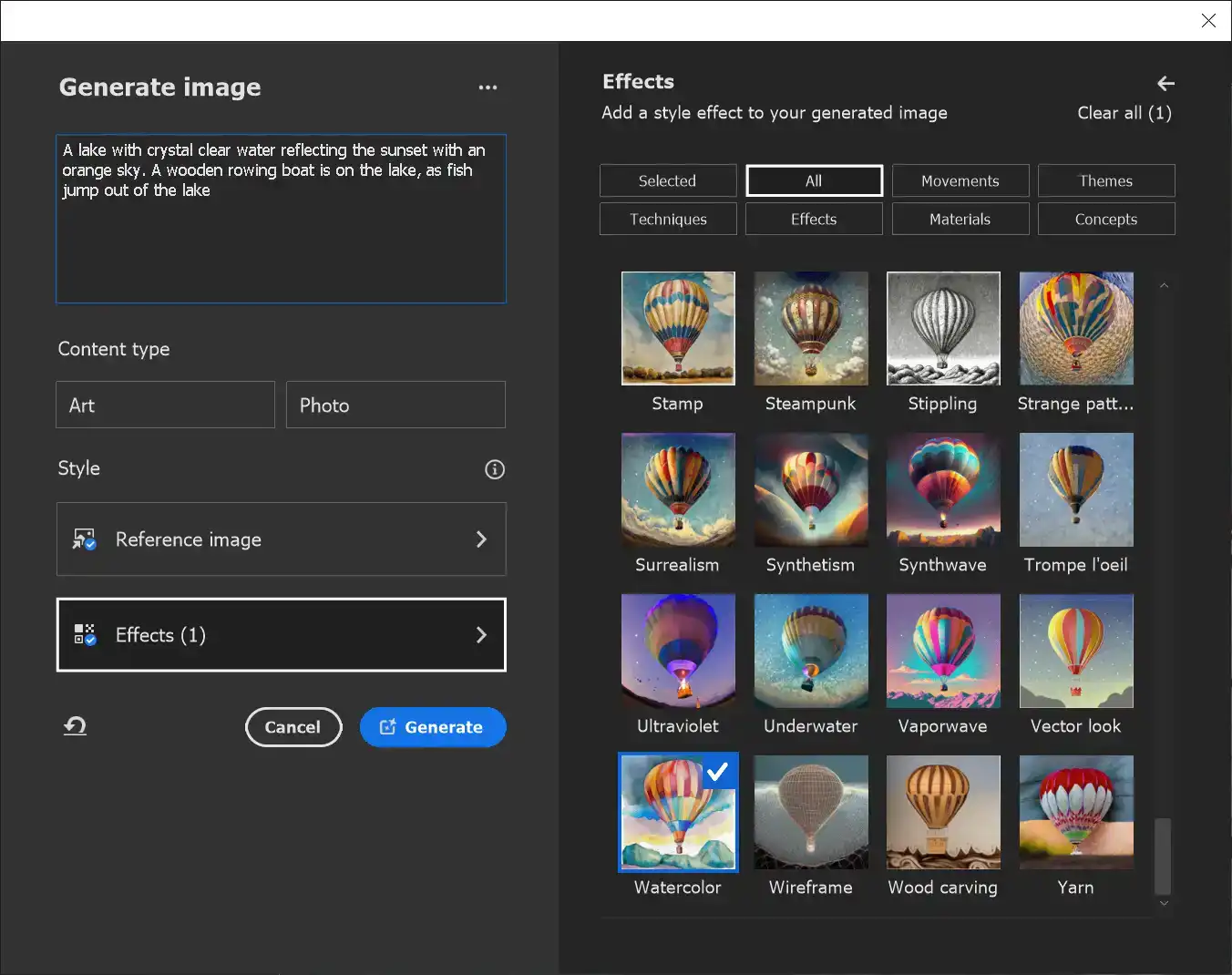 generate ai image tool tutorial