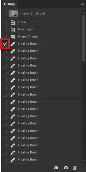 Photoshop History Brush Tutorial
