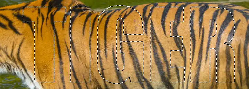 Photoshop horizontal type mask tool Tutorial