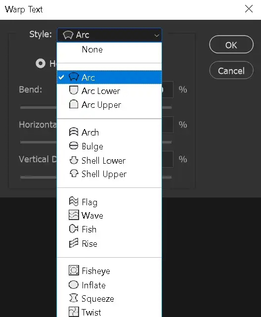Photoshop horizontal type mask tool Tutorial