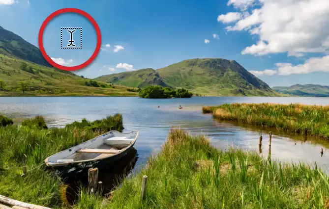 Photoshop horizontal-type-mask-tool