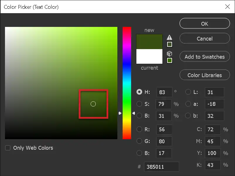 Photoshop horizontal-type-mask-tool