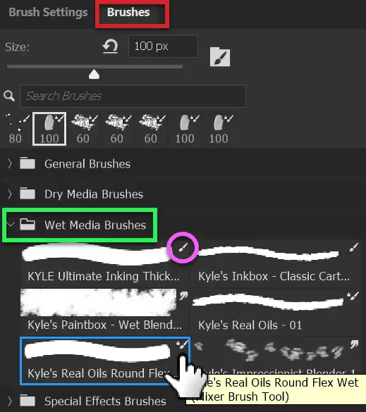 Photoshop Mixer Brush Tool Tutorial