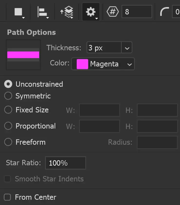 Photoshop Polygon Shape Tool Tutorial