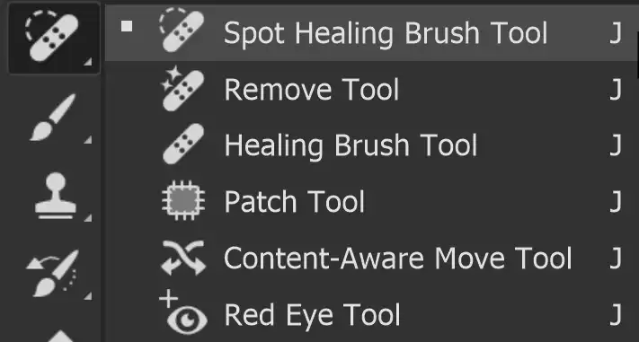 Photoshop Spot Healing Brush Tool Tutorial