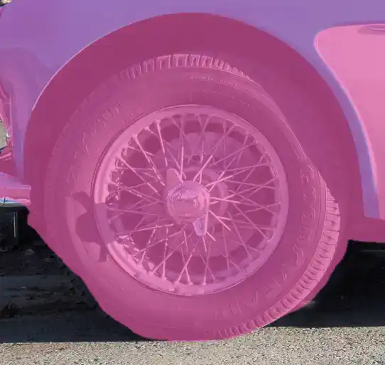 Photoshop Transform Elliptical Selection of Wheel Tutorial