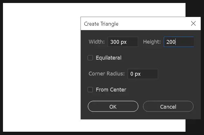 Photoshop Triangle Shape Tool Tutorial