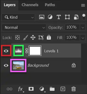 example of destructive vs non destructive editing