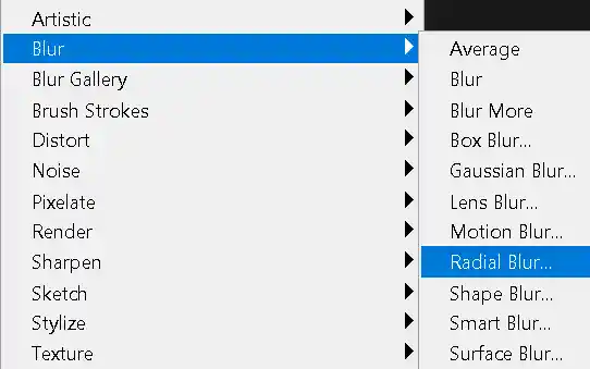 Photoshop Motion Blur Tutorial