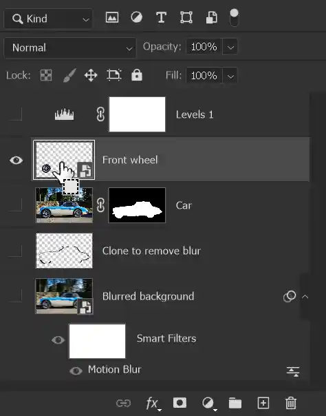 Photoshop Motion Blur Tutorial