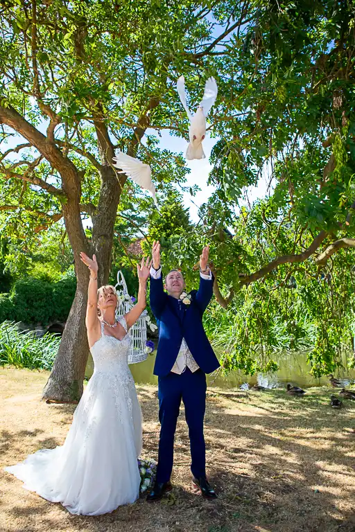 Wedding photography at Moreteyne Manor, Bedfordshire