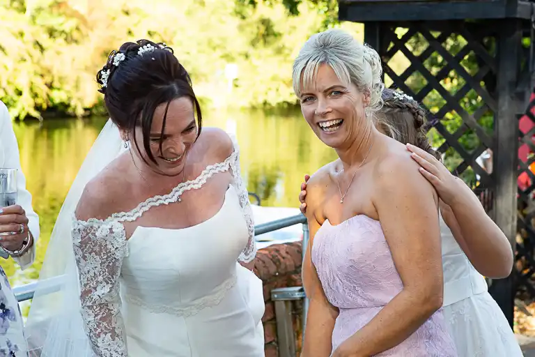 Wedding photography at Kingfisher Hotel, Bedford