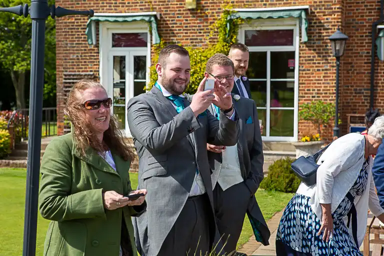 Wedding photography at Brookmans Park Golf Club