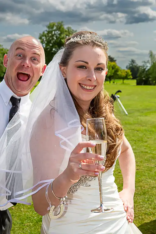 Wedding photography at Brookmans Park Golf Club