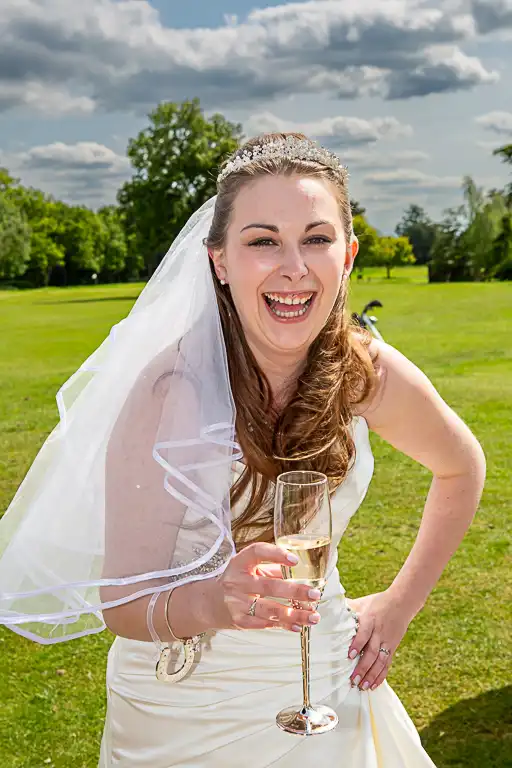Wedding photography at Brookmans Park Golf Club