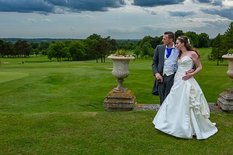 Wedding photography at Brookmans Park Golf Club