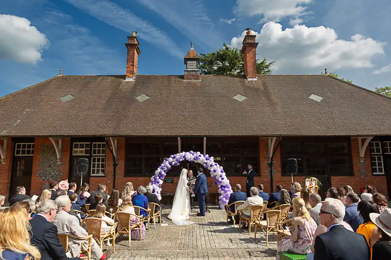 Wedding photography at Childwickbury, St Albans