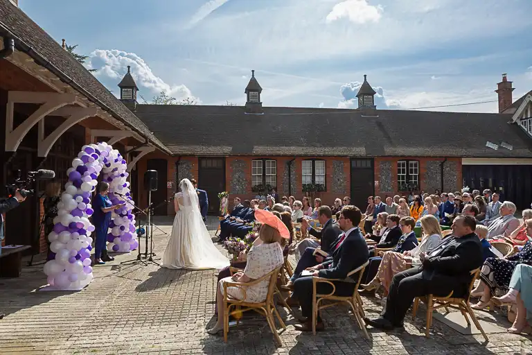 Wedding photography at Childwickbury, St Albans