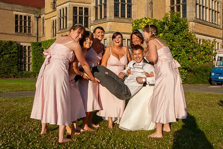 Wedding photography at Fanhams Hall, Ware