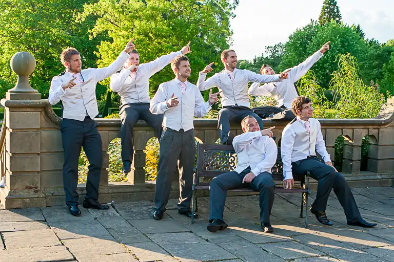 Wedding photography at Fanhams Hall, Ware