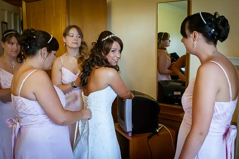 Wedding photography at Fanhams Hall, Ware