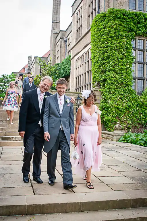 Wedding photography at Fanhams Hall, Ware