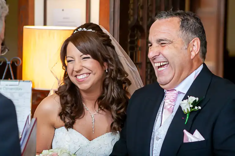 Wedding photography at Fanhams Hall, Ware