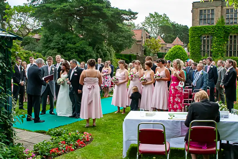 Wedding photography at Fanhams Hall, Ware