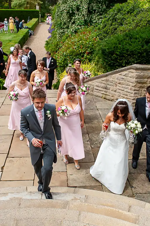 Wedding photography at Fanhams Hall, Ware