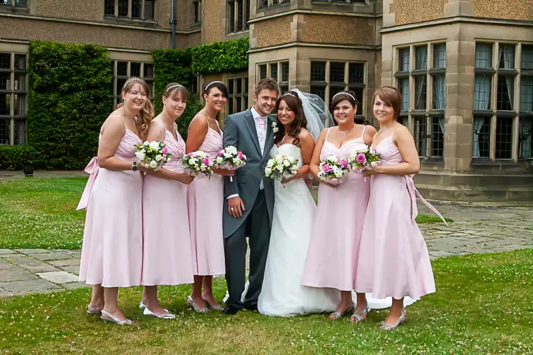 Wedding photography at Fanhams Hall, Ware