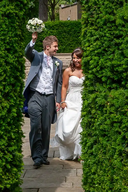 Wedding photography at Fanhams Hall, Ware