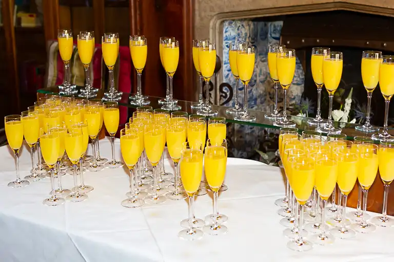 Wedding photography at Fanhams Hall in late October, Ware