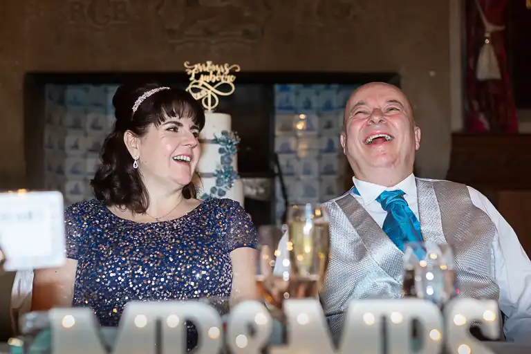 Wedding photography at Fanhams Hall in late October, Ware