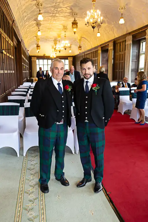 Wedding photography at Fanhams Hall in October, Ware