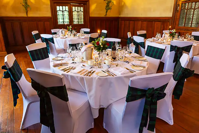 Wedding photography at Fanhams Hall in October, Ware