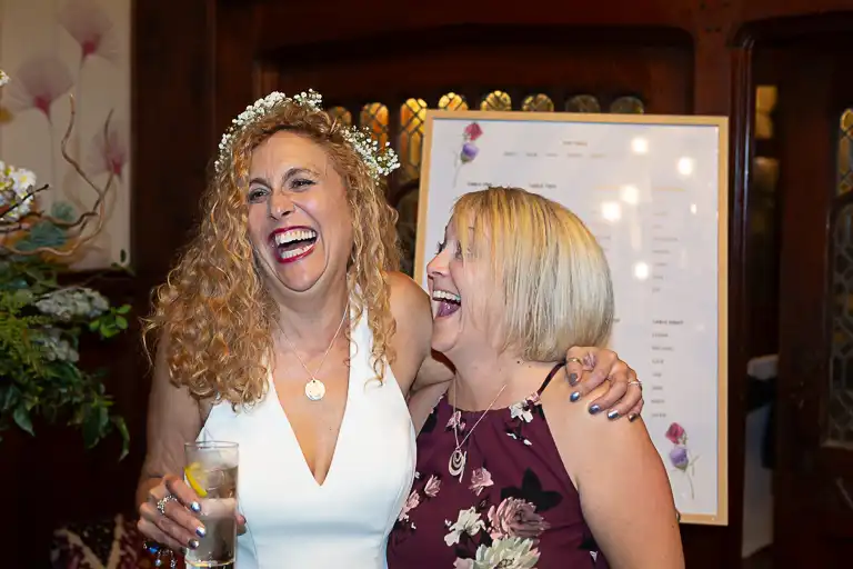 Wedding photography at Fanhams Hall in October, Ware