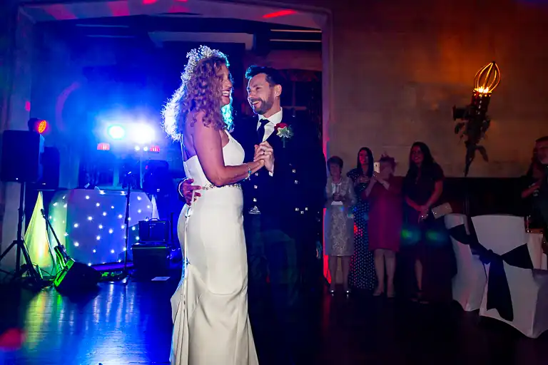 Wedding photography at Fanhams Hall in October, Ware