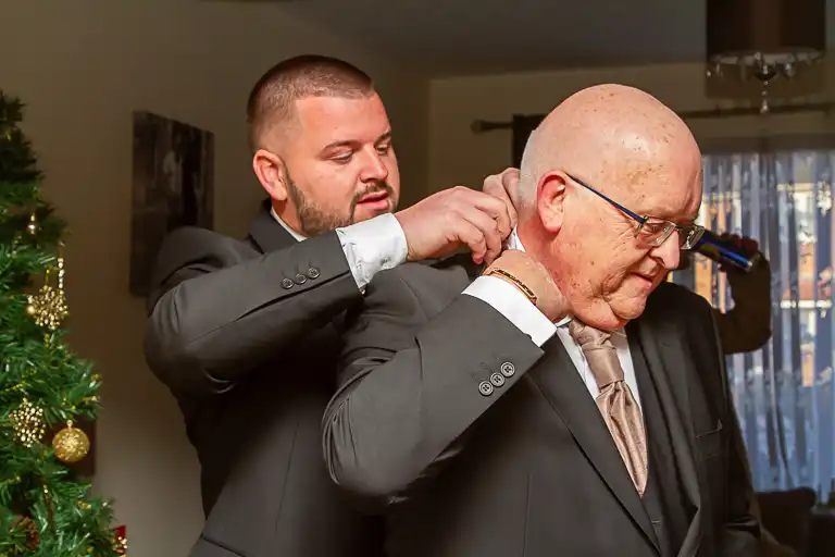 Wedding photography at Hunton Park