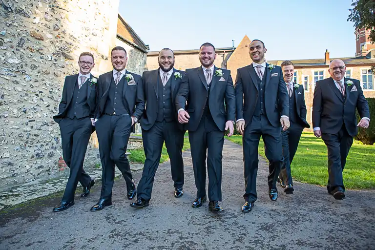 Wedding photography at Hunton Park