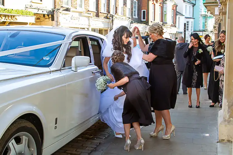 Wedding photography at Hunton Park