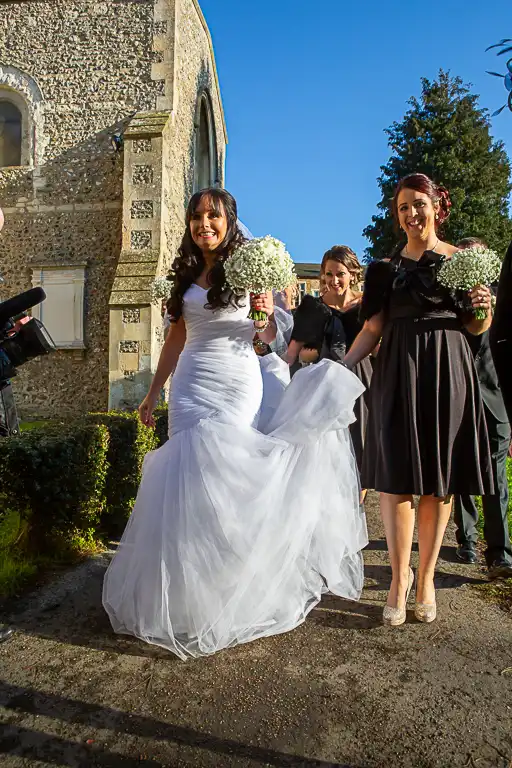 Wedding photography at Hunton Park