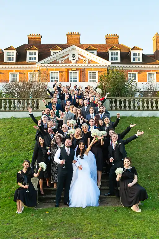 Wedding photography at Hunton Park