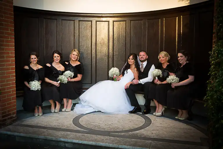 Wedding photography at Hunton Park