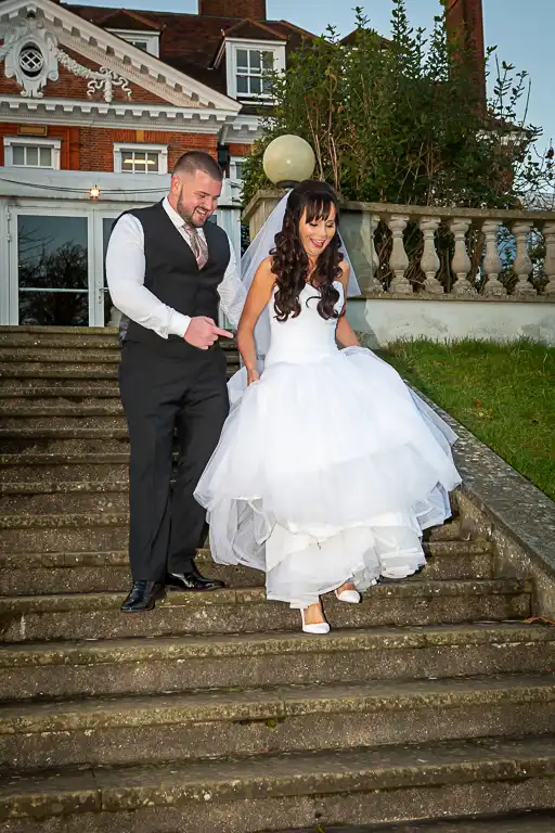 Wedding photography at Hunton Park