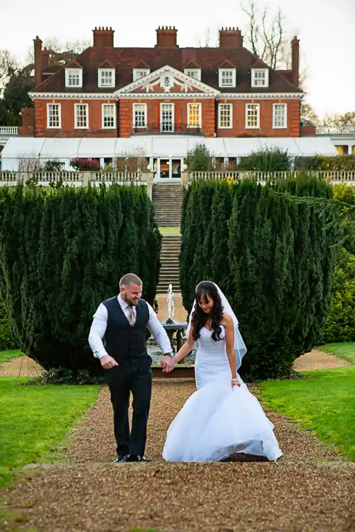 Wedding photography at Hunton Park